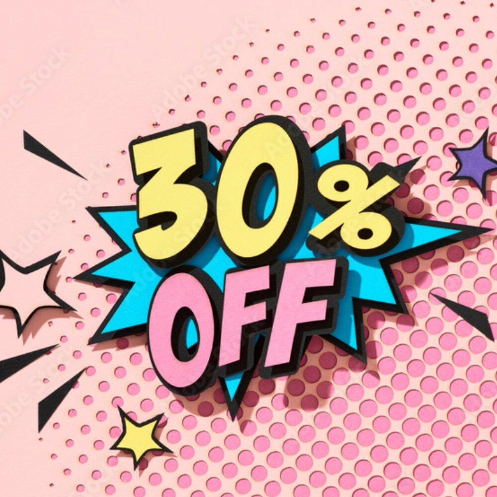 30% off 2 or more items OR BOGO! Whichever is cheaper!